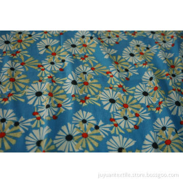 Viscose Crepe  Fashion  Chrysanthemum Print Fabric